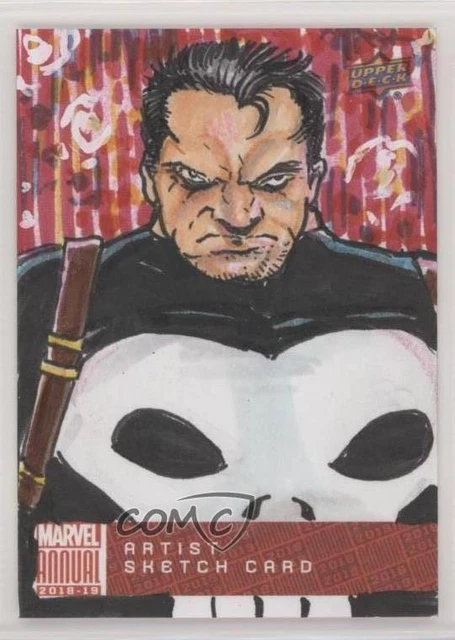 2018-19 Upper Deck Marvel Annual Sketch Cards 1/1 Stephan Recksiedler Auto 0ez9