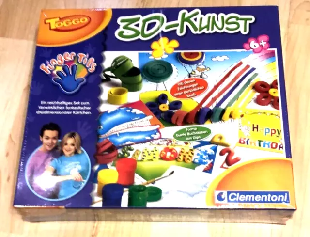 Toggo 3-D Kunst von Clementoni Neu