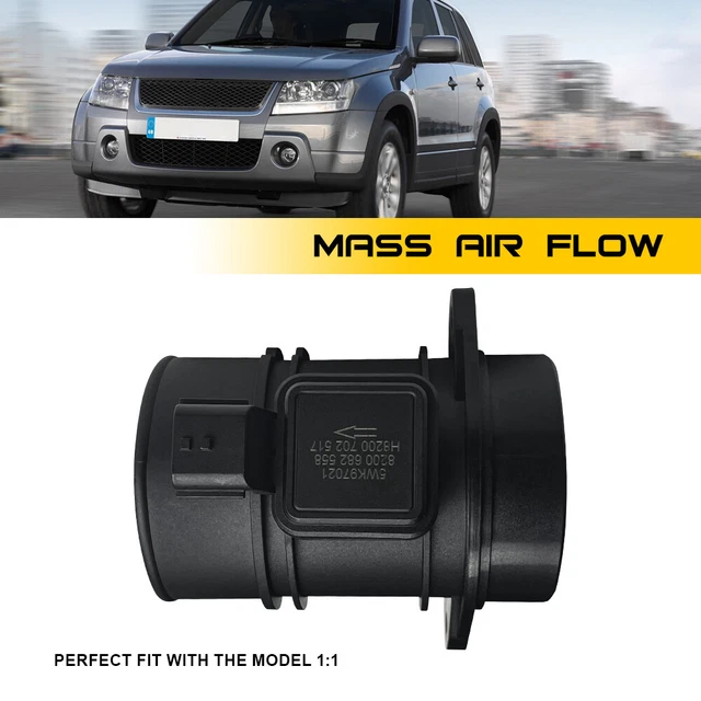 AUXITO Mass Air Flow Meter MAF Sensor For Nissan Note, Juke, Qashqai 1.5 DCi