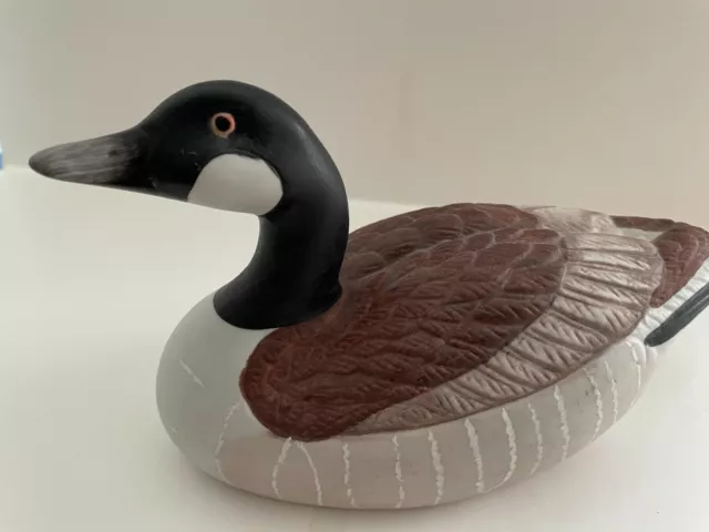 Collectible Canadian Goose Ceramic Porcelain Figure