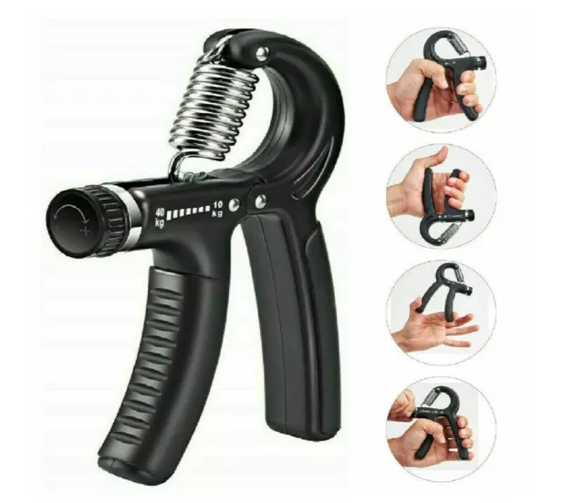 10-40 kgs Adjustable Hand Power Grip Exerciser Wrist Forearm Strength Training