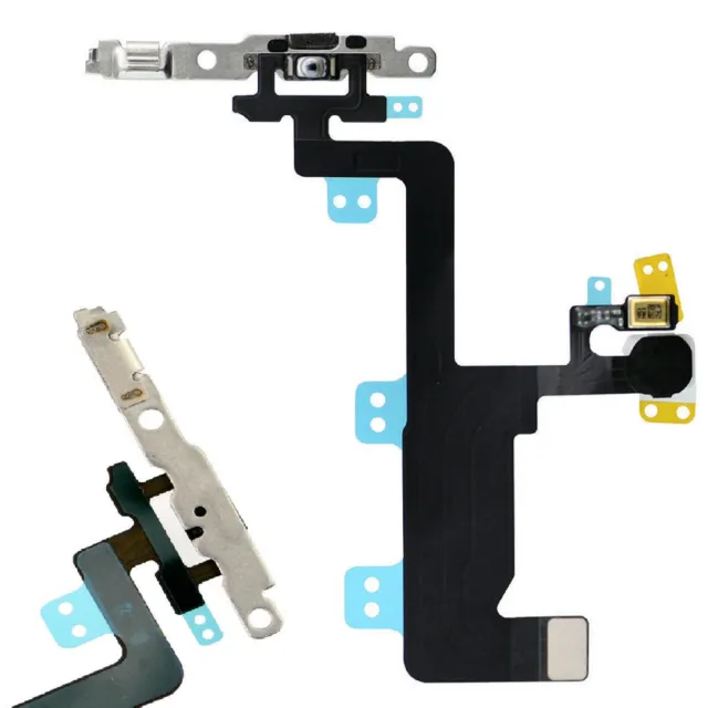 For iPhone 6 Power Flex Cable With Bracket Camera Flash LED & Microphone