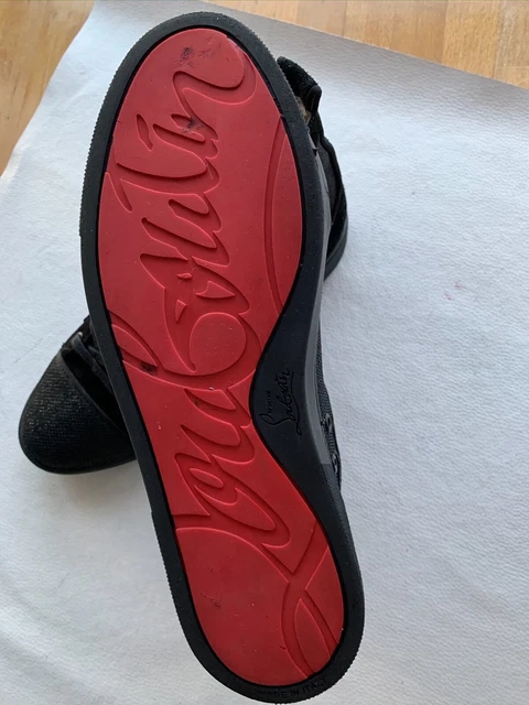 SNEAKERS MONTANTES LOUBOUTIN Louis Orlato quasi neuves et
