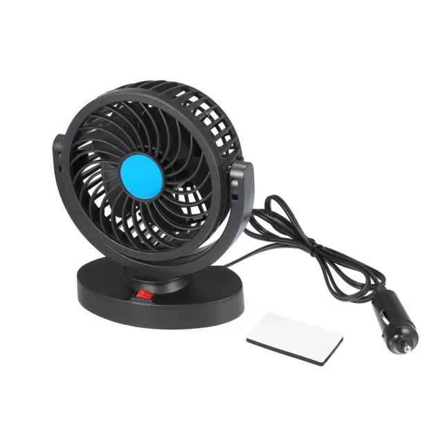 1 Juego Ventilador de Refrigeración para Automóvil Eléctrico de 12V Ajustable