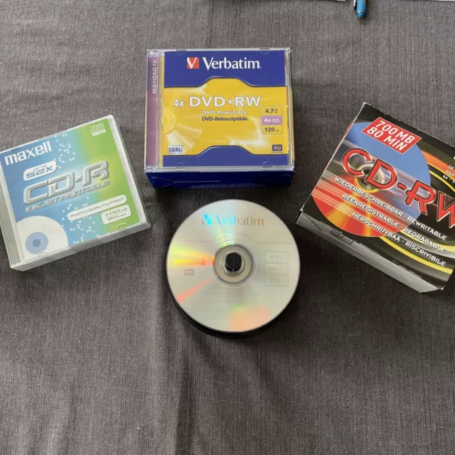 Konvolut DVD und CD Rohlinge