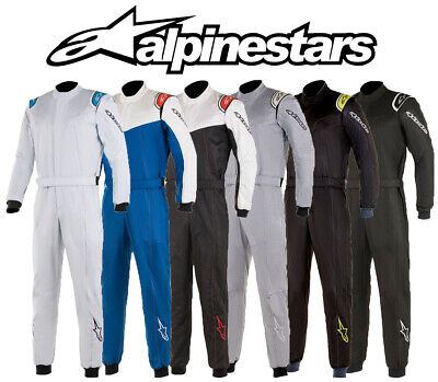 Alpinestars Alpinestars Stratos Tuta da Gara Fia 2-Layer Tuta Rally Tutte le Misure Blu 