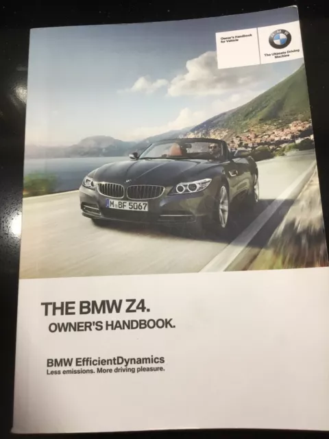 BMW Z 4 Owners Manual