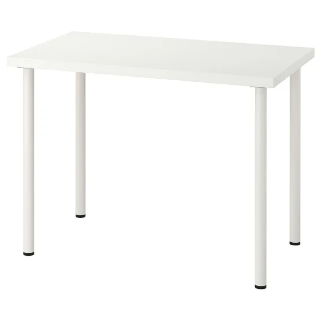 New IKEA Linnmon/ Adils Table Top & Legs Home Office Furniture 100x60cm