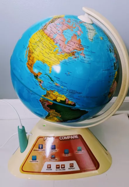 Oregon Scientific Smart Globe Touch Discovery Educational World Geography Kids 2