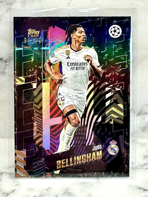 Jude Bellingham Real Madrid Autograph Topps Finest 24/25 Orange