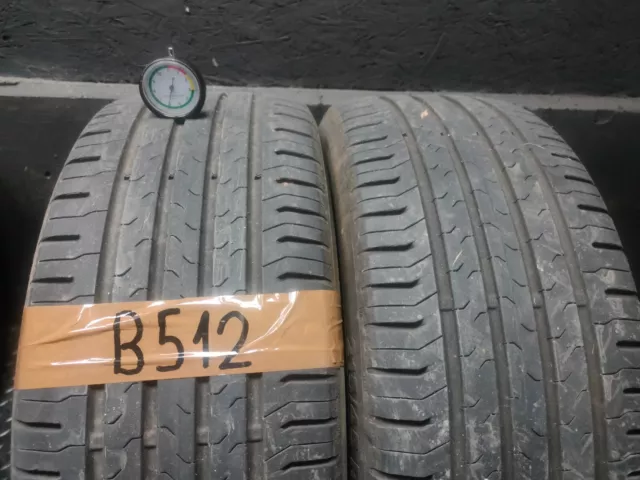 2x Sommerreifen Continental ContiEcoContact 5 215/45 R17 87V 6mm Dot:19