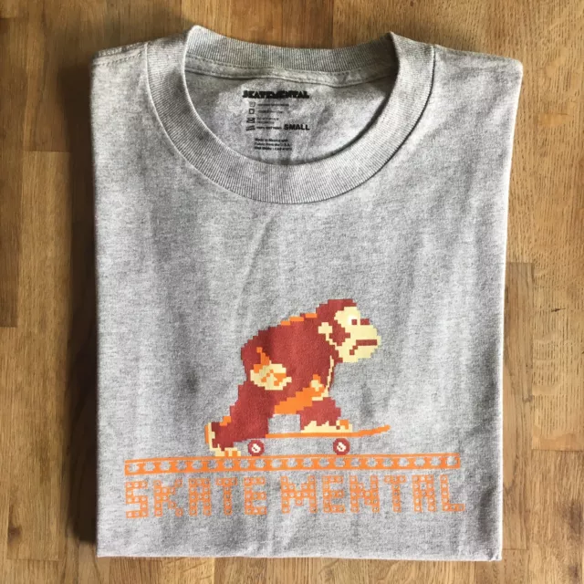 T-shirt athlétique Heather SKATE MENTAL Skateboards « Gorilla SPUN Game » S Supreme