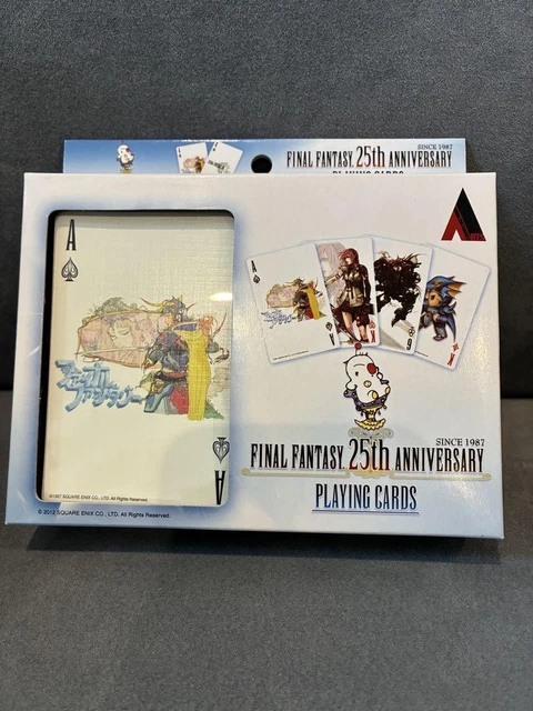 FINAL FANTASY 25TH Anniversary Playing Cards Deck FFS-044