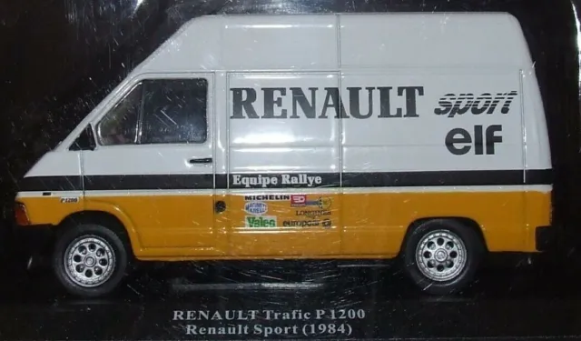 RENAULT TRAFIC P 1200 Véhicule Assistance RENAULT SPORT ELF Team 1984 1/43 Neuf