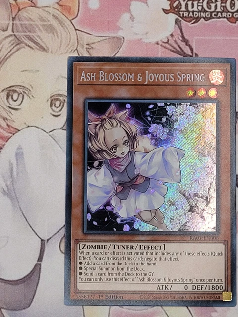 Carta Yu-Gi-Oh! Ash Blossom & Joyous Spring - RA01-EN008 - Ultra