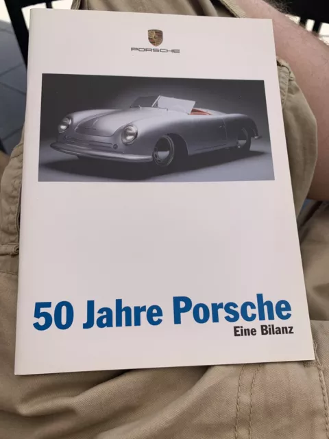 Katalog Prospekt 50 Jahre Porsche -Eine Bilanz 12/1997