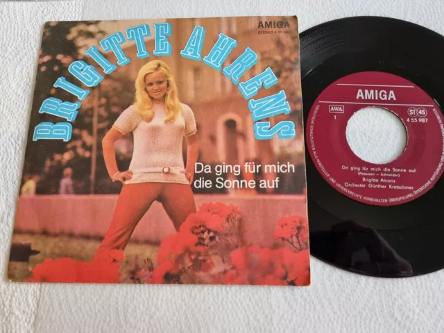 Brigitte Ahrens - Da ging für mich die Sonne auf 7'' Vinyl Amiga