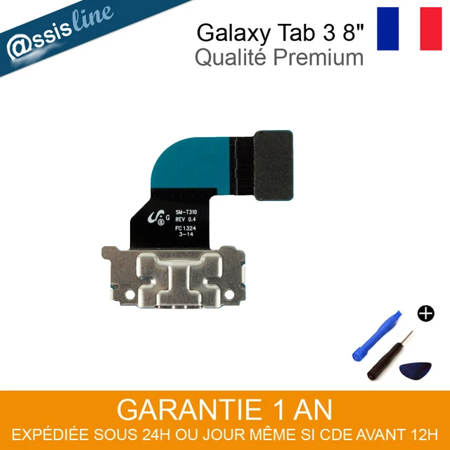 ORIGINAL Samsung Galaxy TAB4 SM-T530 Connecteur De Charge Chargeur MicroUSB Nappe OFFICIELLE Qualité Contacts Dorés Réparation - Foto 11