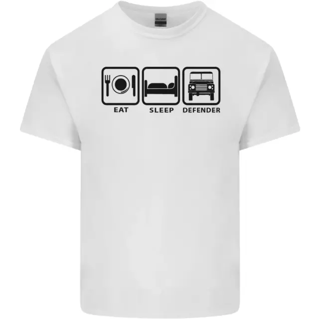 T-shirt bambini Eat Sleep 4X4 Off Road auto da strada bambini