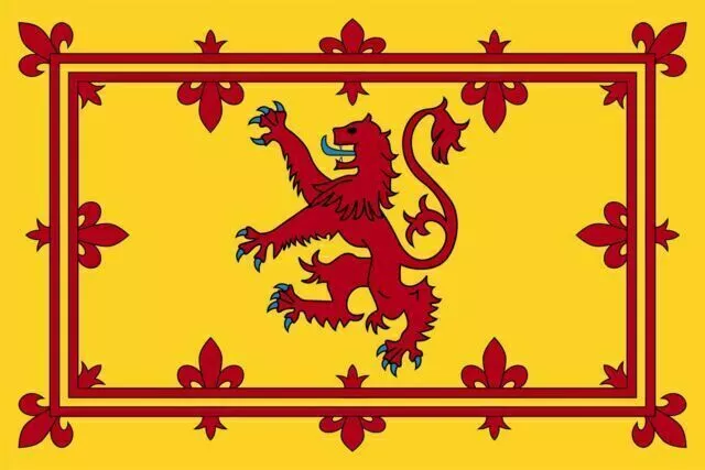 Lion Rampant Scottish National Flag - 5ft x 3ft