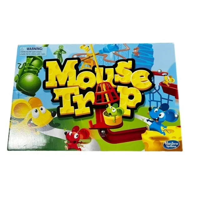 Mouse Trap The Classic Game Of Mouse-Catchin' Action Hasbro Gaming New Sealed