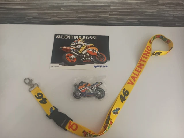 Portachiavi + Cartolina Valentino Rossi 46
