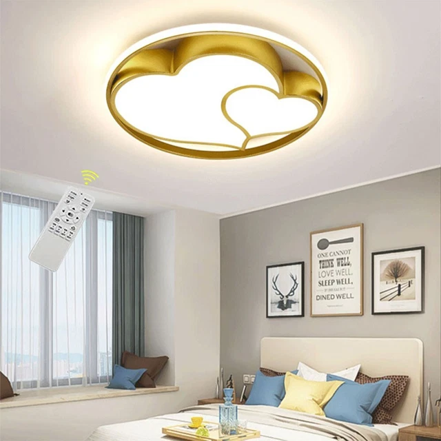 LED Deckenleuchte Dimmbar Deckenlampe Bad Flur Eingang Moderner Kronleuchter 33W