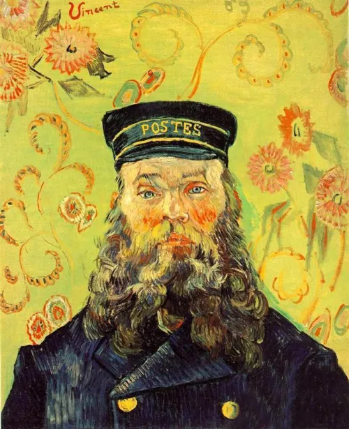 Dream-art Oil Vincent Van Gogh - Portrait of the Postman Joseph Roulin canvas