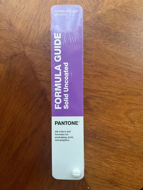 NEW Sealed Pantone Formula Guide Solid Uncoated Only Packaging, Print, Graphics 