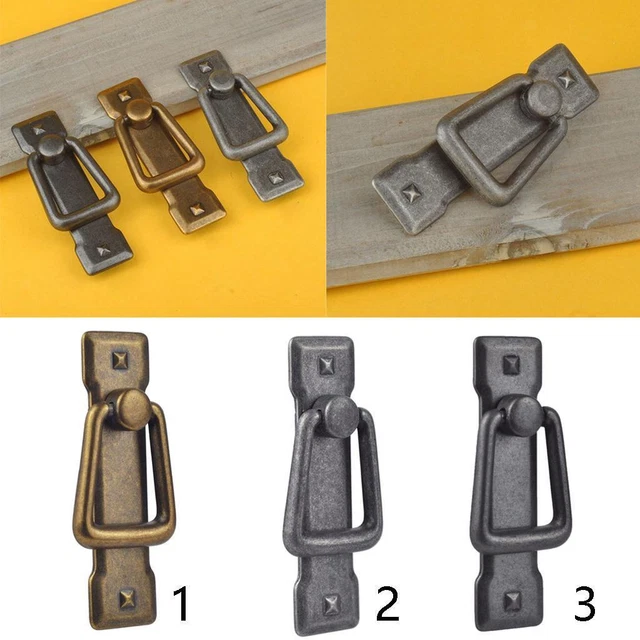 Zinc Alloy Cabinet Knob  Drawer Drop  Handle for Door Cabinets Drawer Cupboard