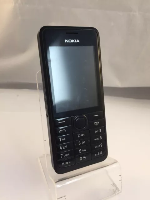 Nokia Asha 301 EE Network Black Simple Mobile Phone