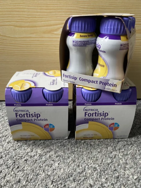 Nutricia Fortisip Compact Protein Banana Flavour (12x125ml)