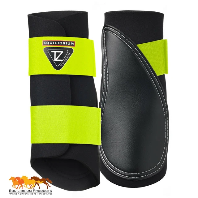 Tri-Zone Fluorescent Brushing Boots by Equilibrium – Hardwearing Robust Flexible
