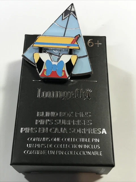 Loungefly Disney Ferris Wheel Puzzle Moving Pinocchio Blind Box Enamel Pin