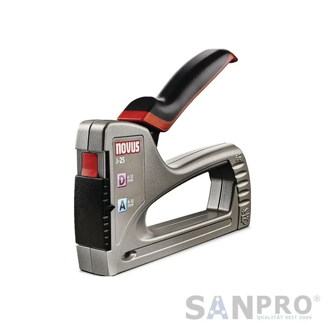 NOVUS Agrafeuse Manuelle J-25 Métal Puissance - En Zink-Druckguss