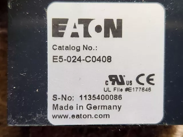 Eaton - Cutler Hammer E5-024-C0408 Panel Meter & Crouzet CP2 Panel Meter Counter 3