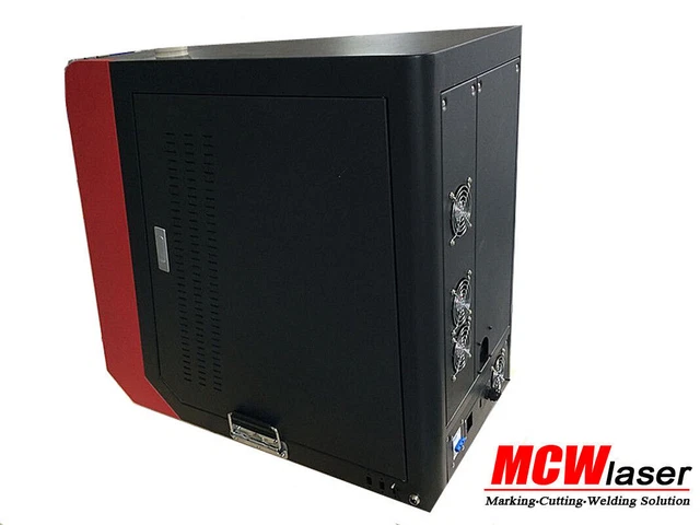 MCW 20W Fiber Laser Engraver Laser Marking Machine Enclosed Engraver 110mmx110mm