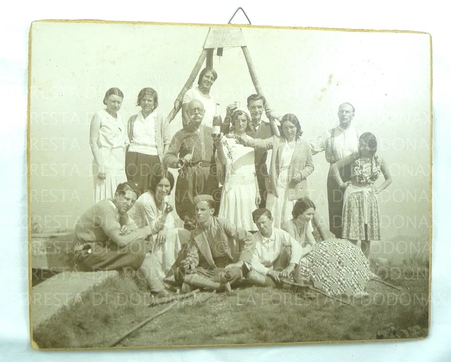 Fotografia Vecchia  Foto Vintage Monte Piambello Varese 1930 Idea Arredo