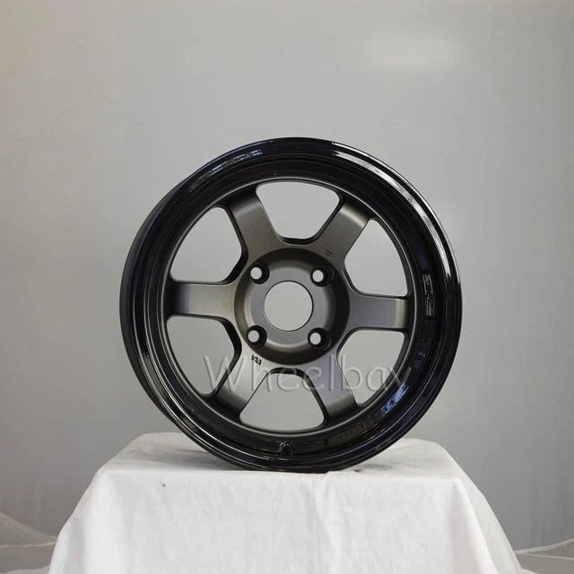 4 Pcs Rota Wheel Grid V 15X7 4X114.3 Offset: +20 & 0  Fgm/ Blk