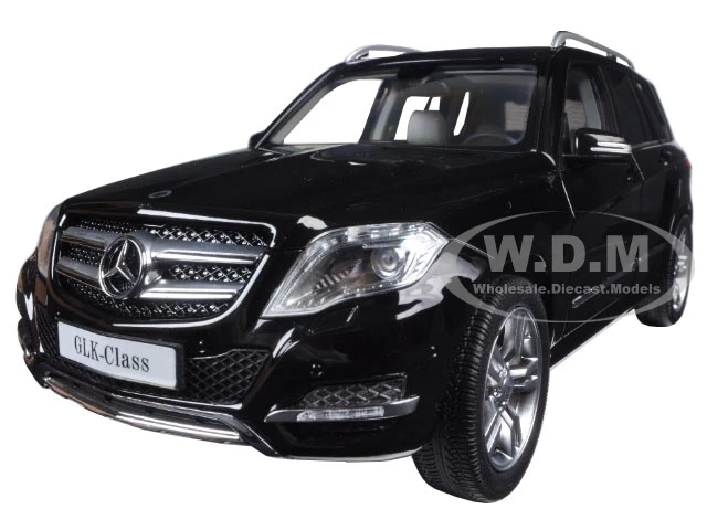 MERCEDES GLK BLACK 1/18 Diecast Model Car Gt Autos By Welly