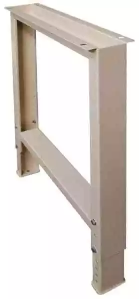 Adjustable Workbench Leg for Use with Compatible WorskSmart Bench Systems, 1 Leg