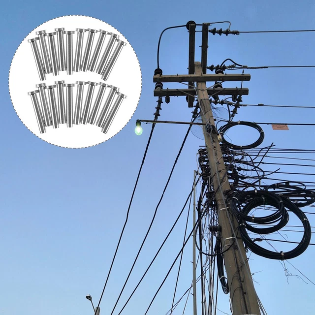 20 pz connettore acciaio inox cavo ricevitore palo ringhiera