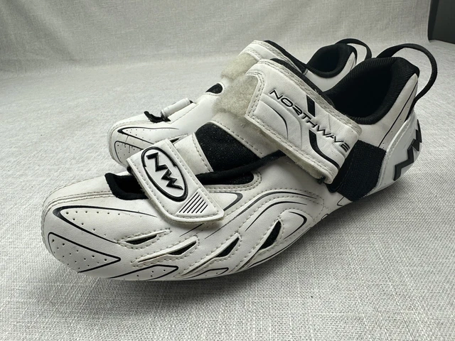 Northwave Tri-Sonic Size 41 Road Bike Bicycle Cycling Shoes 3 Bolt Cleats