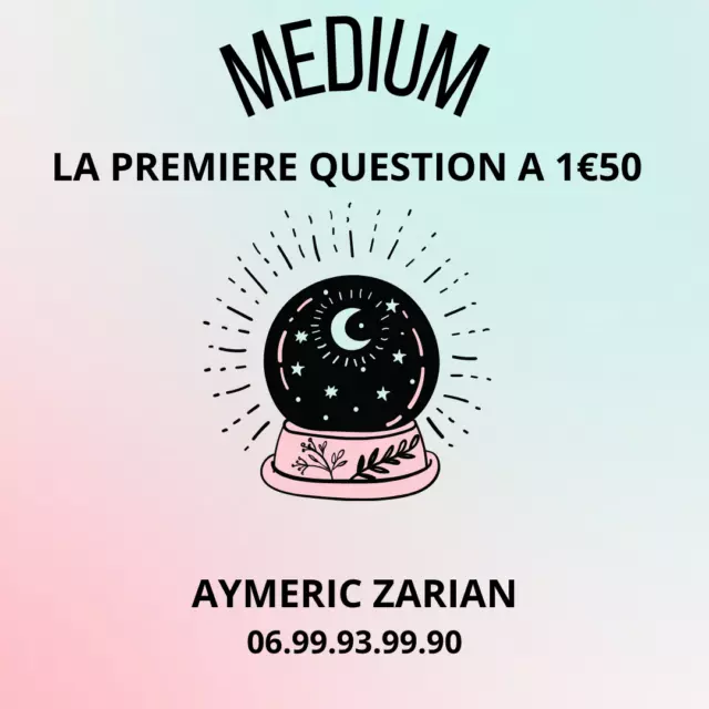 Voyance - Aymeric Zarian - Réponses rapides à vos questions par mail en - de 24H