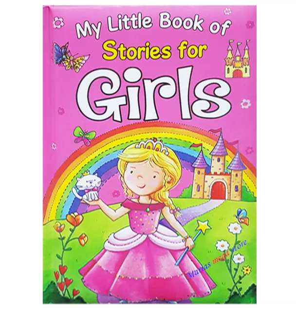 A5 Beautiful Kids My Little Book Of Stories For Girls Reading Padded Bedtime