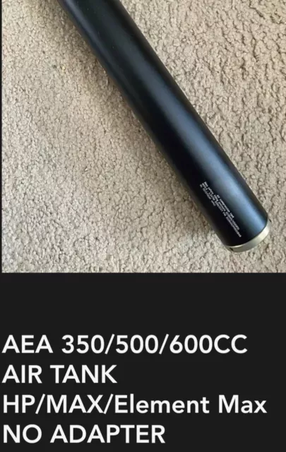AEA 350/500/600CC AIR TANK HP/MAX/Element Max NO ADAPTER