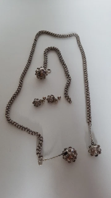 Collier Créateur Sandr'Angelli - Ras Du Cou Doré Rose Jaune Orange, État Parfait Comme Neuf