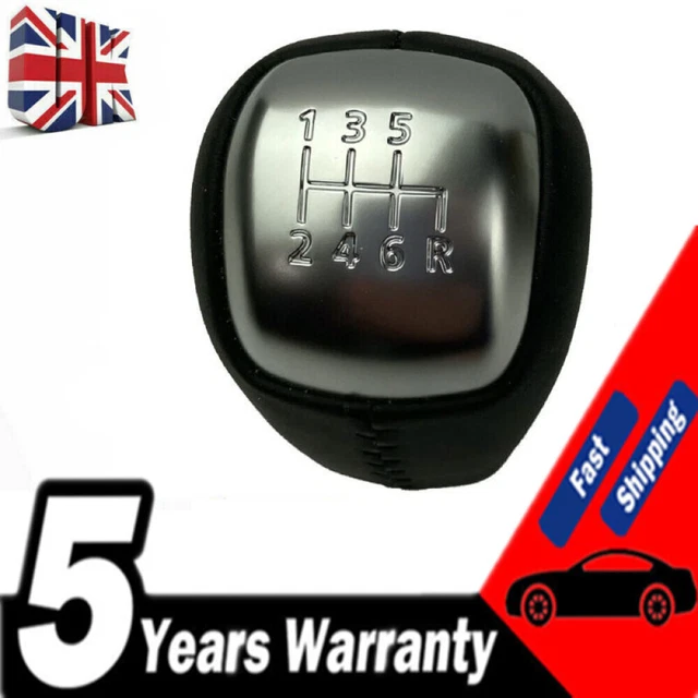 SPORT LEATHER GEAR Knob for Range Rover Evoque 20112018 Manual 6 Speed