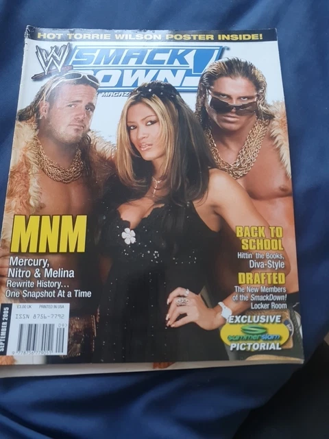 WWE Smackdown Magazine November 2005 Wrestling Dave Batista 