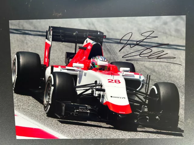 ​Will Stevens Hand Signed 12x8 Photo F1 Autograph Manor Marussia